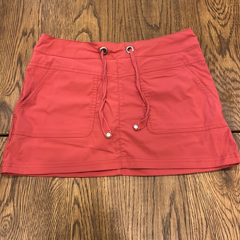 Red Prana Bliss Skirt